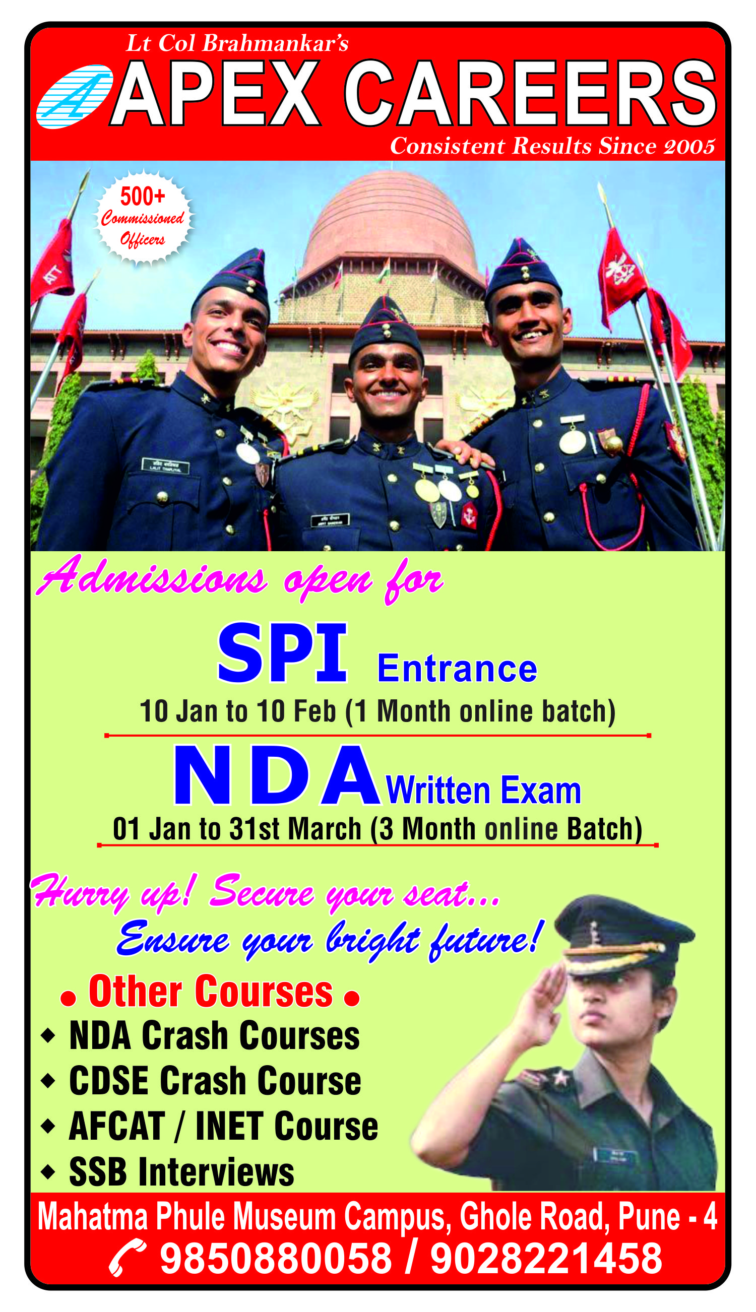online ssb coaching classes
